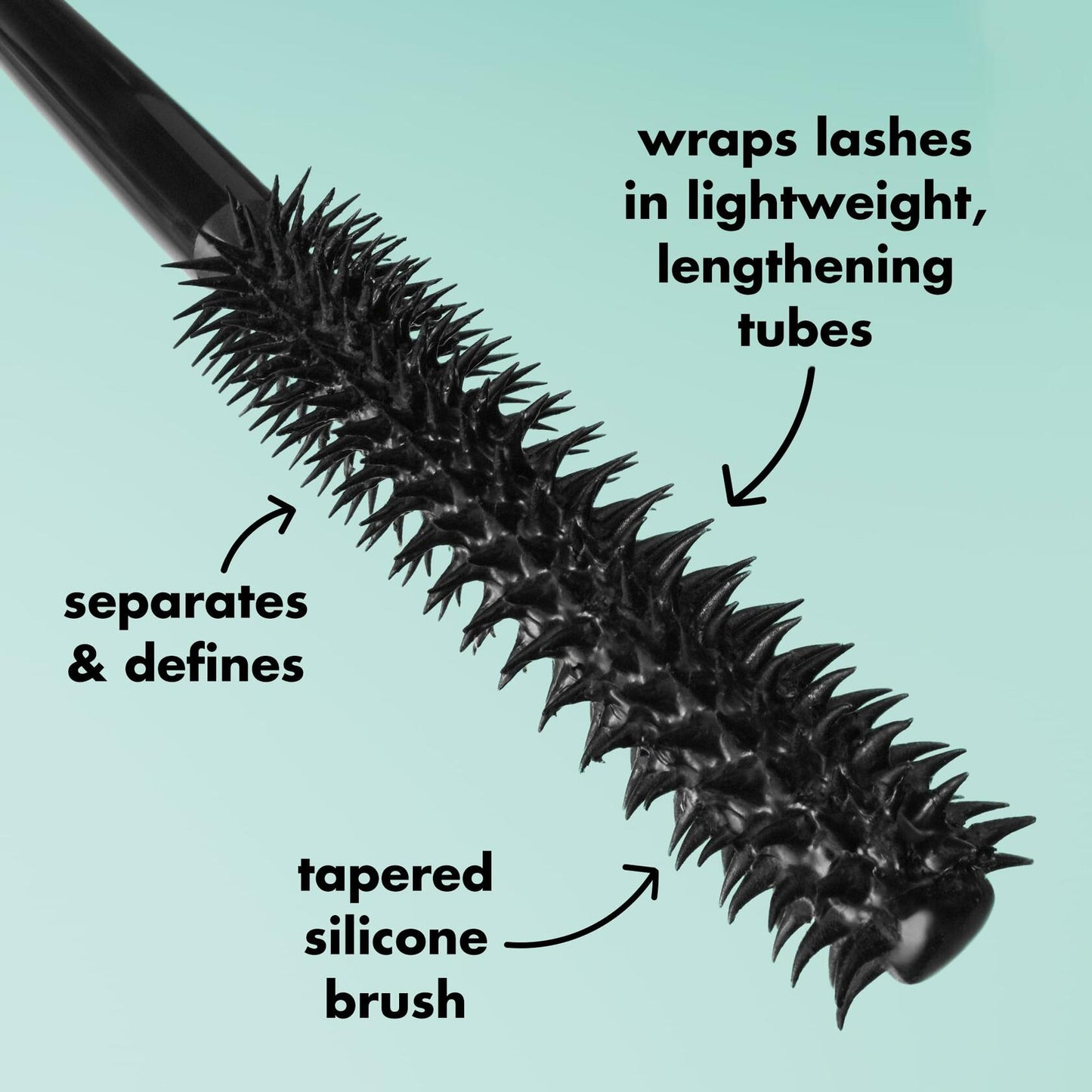 [Like_new] e.l.f. Lash XTNDR Mascara Tubing Technology Clump & Flake Free Deep Brown 0.25oz