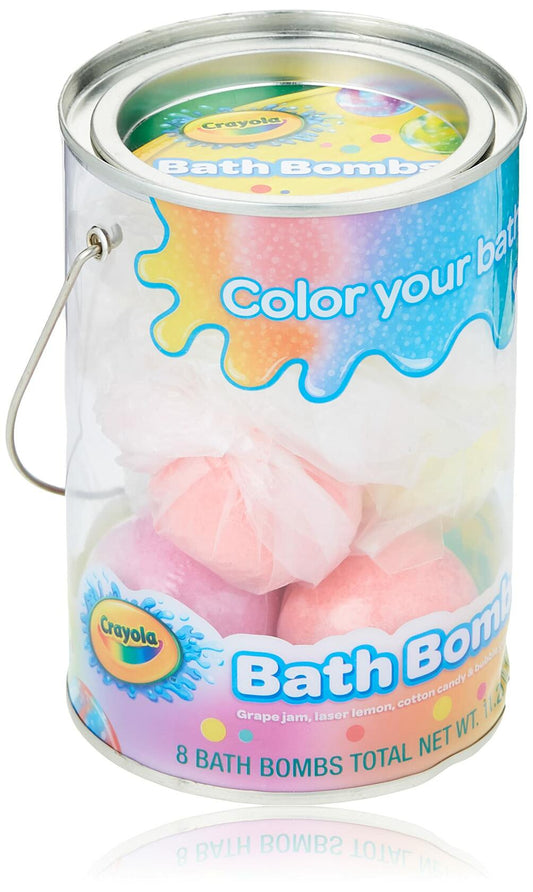 Crayola Bath Bombs Bucket 16 Count 2 Pack Colorful Scented Kids Bath Fun