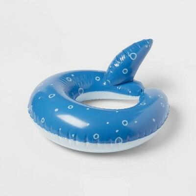 [Like_new] Sun Squad Split Ring Float Fish Tail Blue Pool Inner Tube Kids