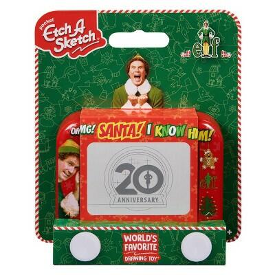Elf Pocket Etch A Sketch Toy Buddy The Elf Christmas Edition Pocket Size