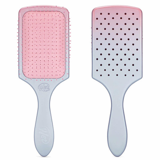 Wet Brush Paddle Detangler Hair Brush Pink/Purple Feel Good Ombre