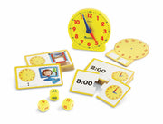 Learning Resources Time Activity Set 41 Pieces Ages 5+ Teaching Clock Montessori
