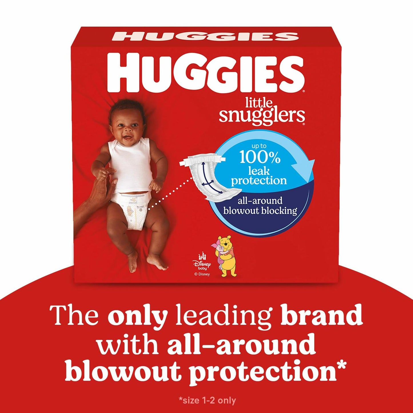 [Like_new] HUGGIES Little Snugglers Baby Diapers White 31 Count Size Newborn