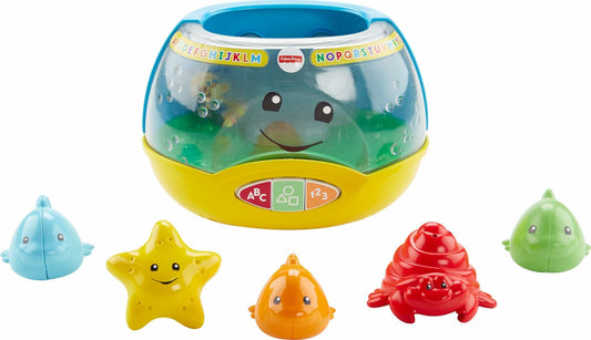 Fisher-Price Laugh & Learn Magical Lights Fishbowl Toy Music Multicolor 6+M