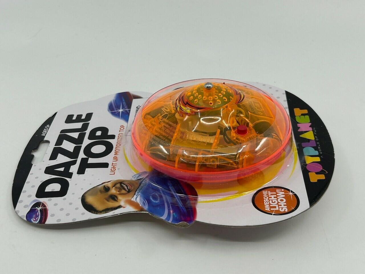 Toyplant Dazzle Light Up Motorized Toy Top Vintage Collectible