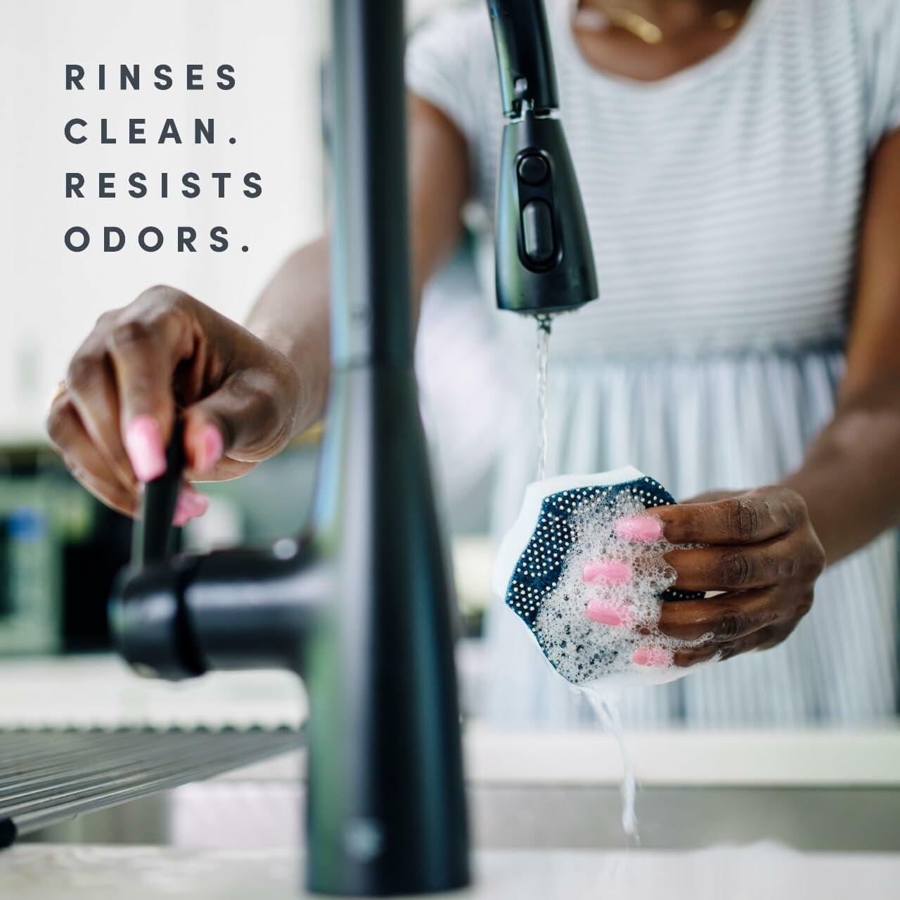 Scotch-Brite 4-Piece Scrub & Wipe Set Multicolor Sponge & Scrubbers