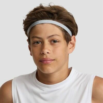 Champion Game-Day Headbands 3pk Blue Gray White