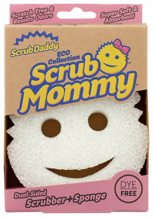 [Like_new] Scrub Daddy Scrub Mommy Scrubber & Sponge White 1 Ea