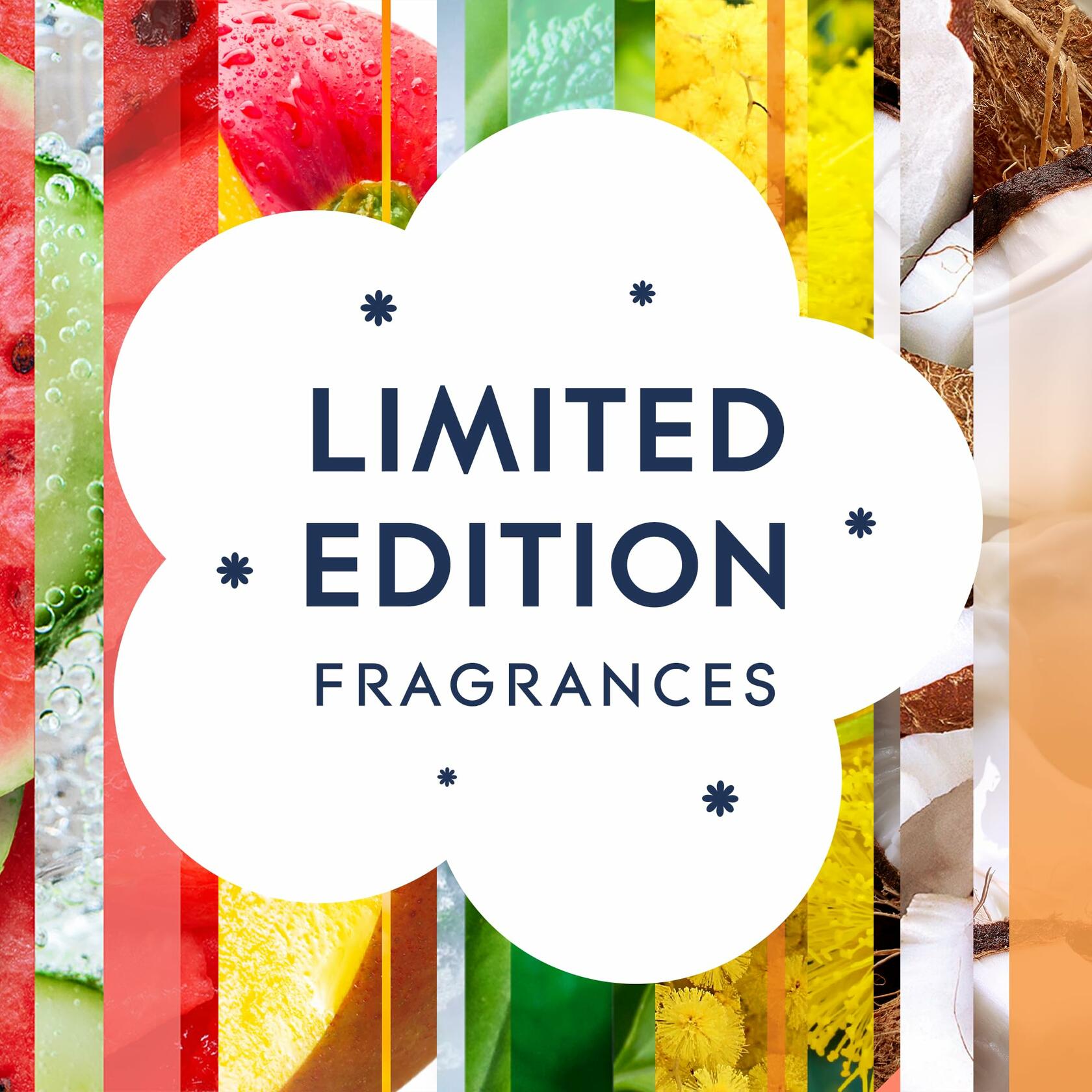 Glade 3-Wick Scented Candle Jar Wonder Melon Pink 6.8oz 3 Count