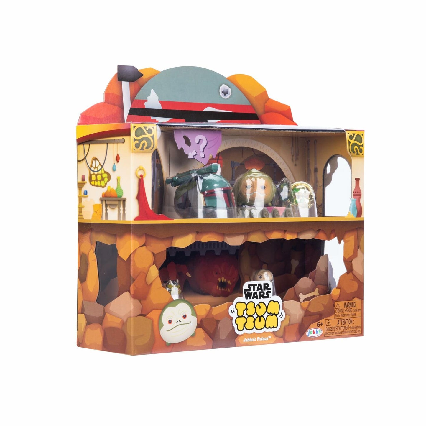 Disney Tsum Tsum Star Wars Jabba's Palace Deluxe Theme Set Plastic Movie