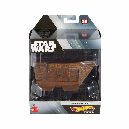 [Like New] Hot Wheels Star Wars Sandcrawler Die-Cast Vehicle 1:50 Scale Metal