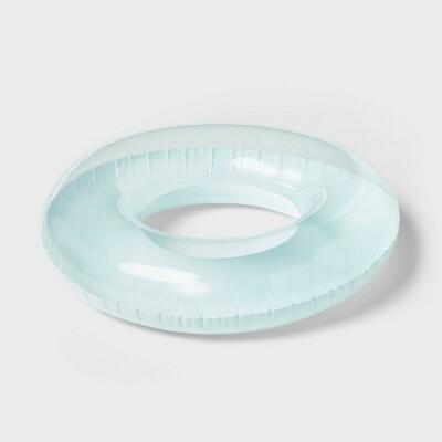 Sun Squad 31'' Solid Water Tube Float Blue Pool Toy Kids
