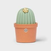Cactus Ultrasonic Mini Diffuser USB Rechargeable Auto Shut-Off Multicolor