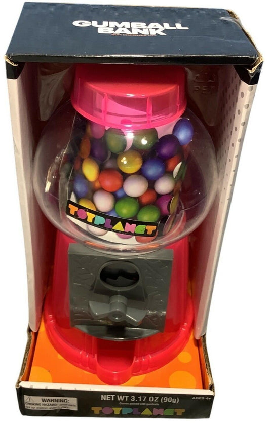 Toyplanet Gumball Bank Candy Dispenser