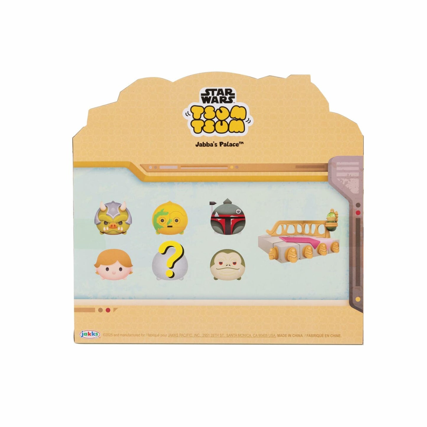 Disney Tsum Tsum Star Wars Jabba's Palace Deluxe Theme Set Plastic Movie