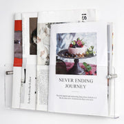 Vinyl Record Shelf Wall Mount Acrylic Floating Wall Shelf Clear 12 Inch