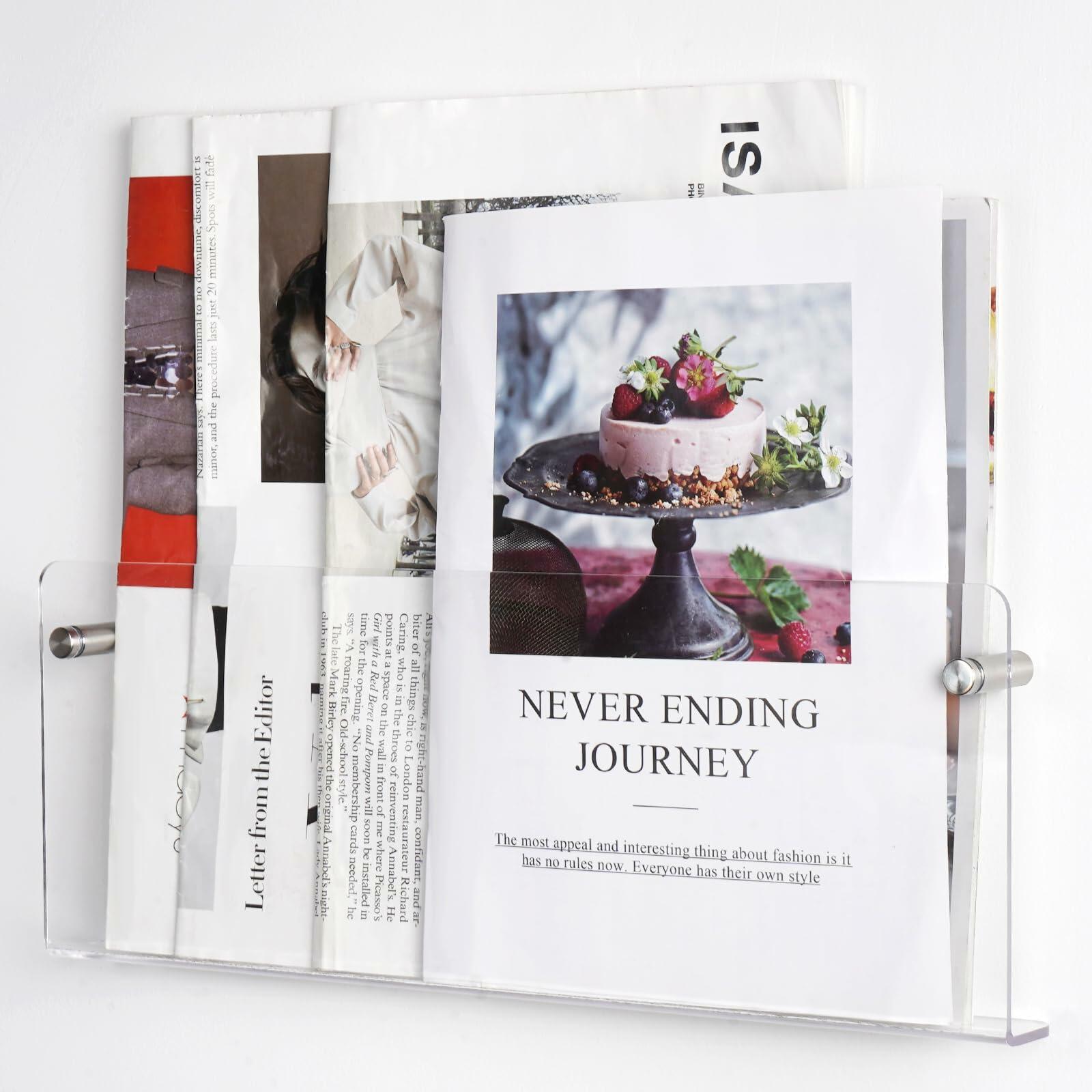 Vinyl Record Shelf Wall Mount Acrylic Floating Wall Shelf Clear 12 Inch