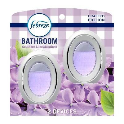 [Like_new] Febreze Southern Lilac Mornings Bathroom Air Freshener - 2ct