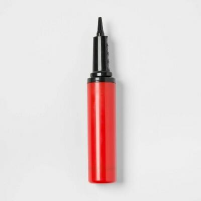 Spritz™ Manual Balloon Pump Multicolor Hand Pump for Balloons Birthday