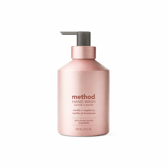 Method Premium Gel Hand Wash Vanilla Raspberry 12oz Clear 1 Pack