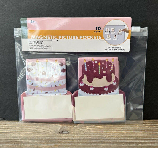 Target Magnetic Picture Pockets Student Names 2025 10 Pack Multi-Color