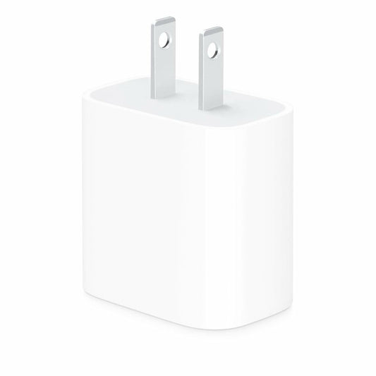 Apple 20W USB-C Power Adapter Fast Charging White Type C Wall Charger