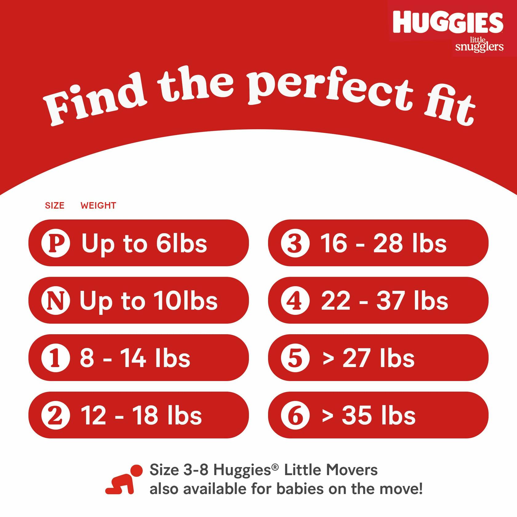 Huggies Little Snugglers Baby Diapers White 32 Count Size 1 (8-14 lbs)