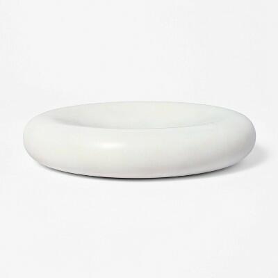 Threshold Marble Dish White - Marble Material by Studio McGee