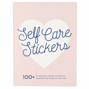 [Like New] WORLD TRAVELER Self Care Sticker Book Folio Hardcover 5x7 Art Stickers