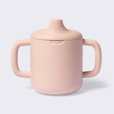 Cloud Island 8oz Silicone Trainer Cup Pink