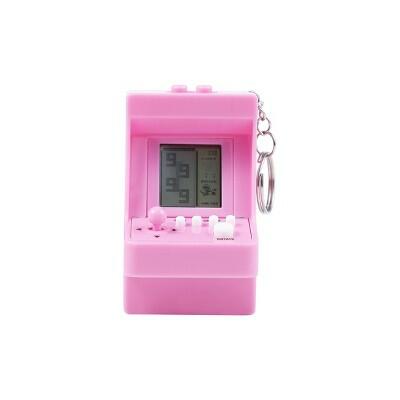 Vivitar Mini Arcade Game Keychain Pink
