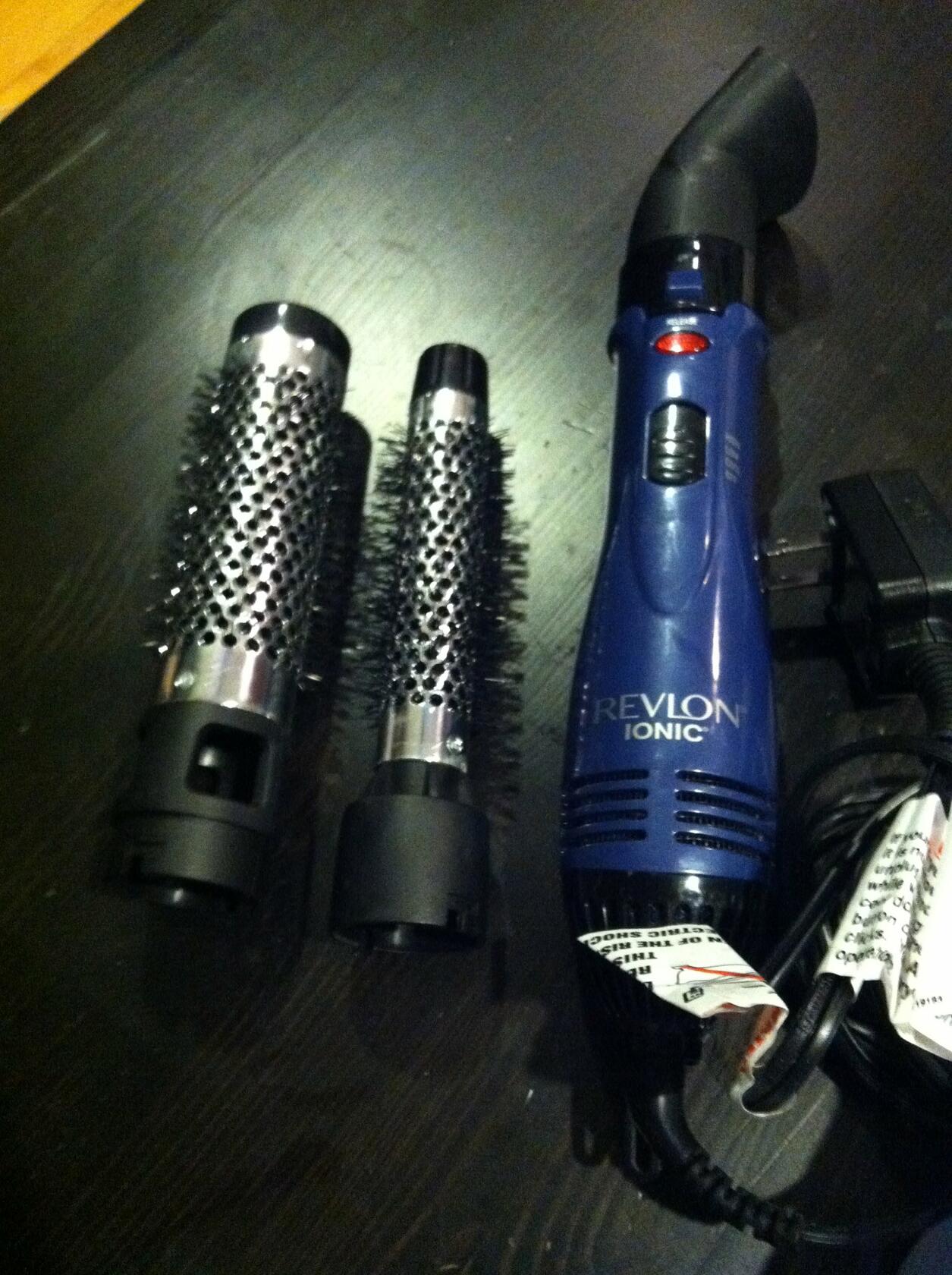 [Like New] Revlon Shine Enhancing Hot Air Kit 1200W Style Curl Volumize