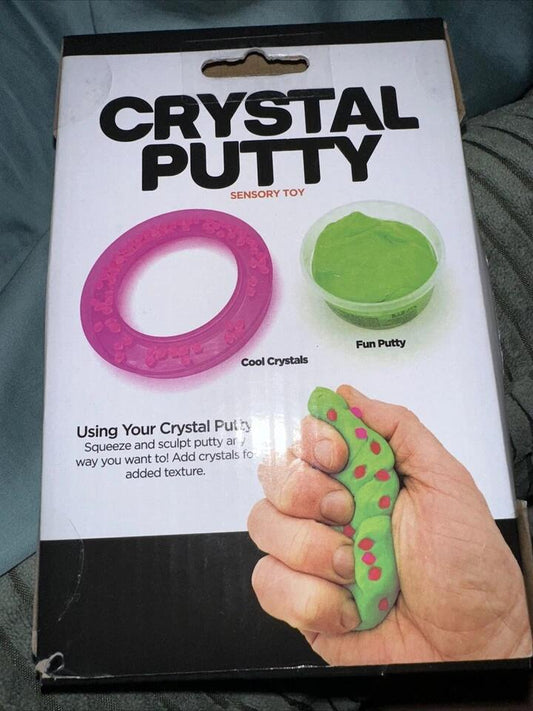 ToyPlanet Crystal Foam Sensory Toy Squishy Foam Beads With Cool Crystals