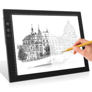 [Like New] Portable Rechargeable A4 LED Light Box Ultra-Thin Adjustable Light Pad