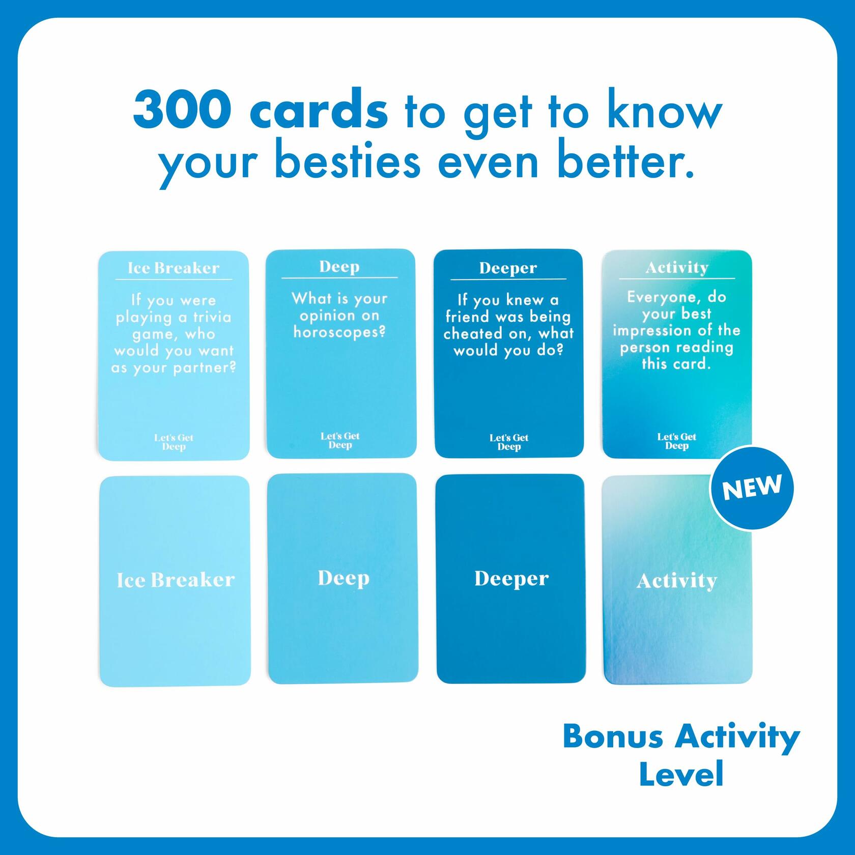[Like New] WHAT DO YOU MEME? Let's Get Deep Friends Edition Card Game 400 Cards