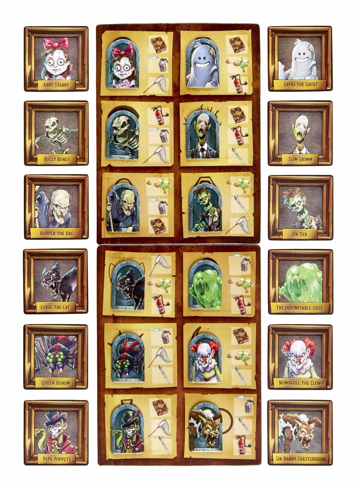 MGA Entertainment Finder Creeper Board Game Hunt Digital Monsters 2-4 Players 8+