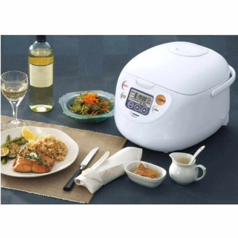 Zojirushi Micom Rice Cooker and Warmer 10-Cup Cool White