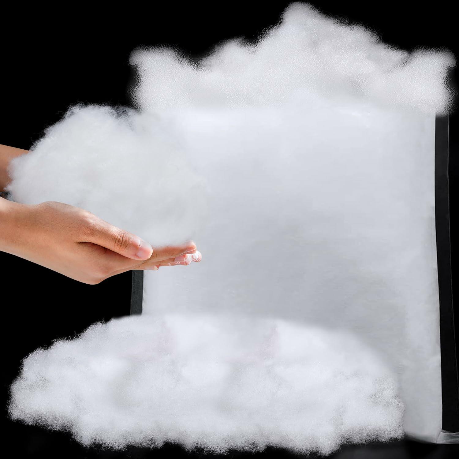 EIMMBD Christmas Cotton Snow Decor 12.4oz White Fluffy Artificial Snow