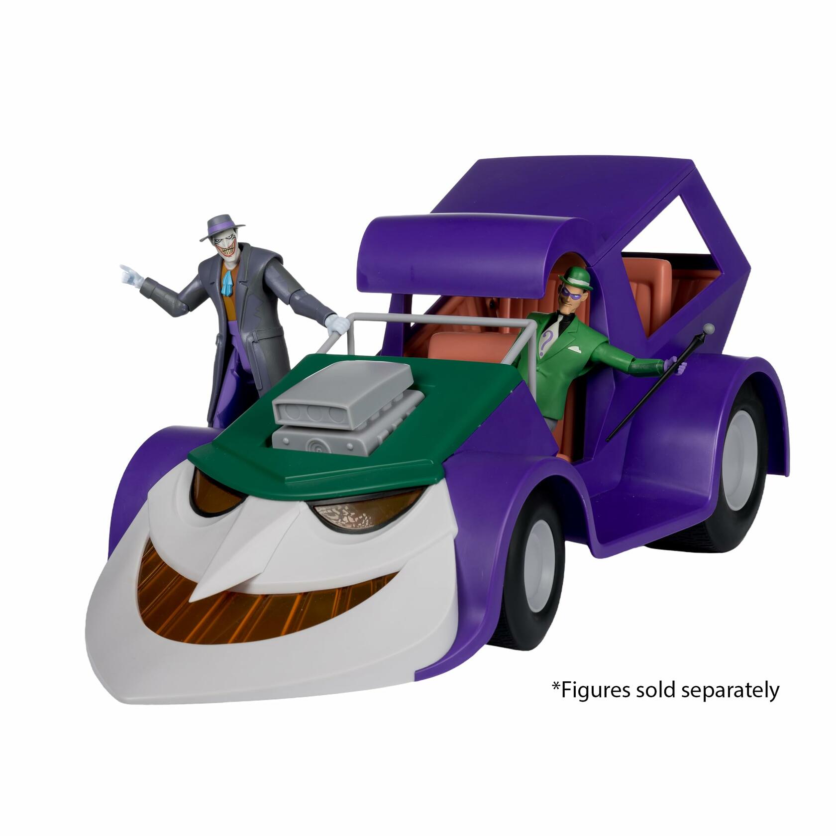 McFarlane Batman Animated Series Jokermobile Vehicle Toy