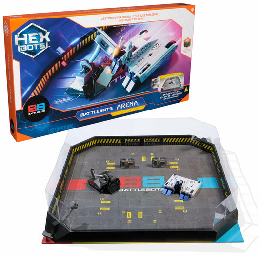 HEX BOTS BattleBots Arena Bite Force & Blacksmith Remote Control Robot Toy
