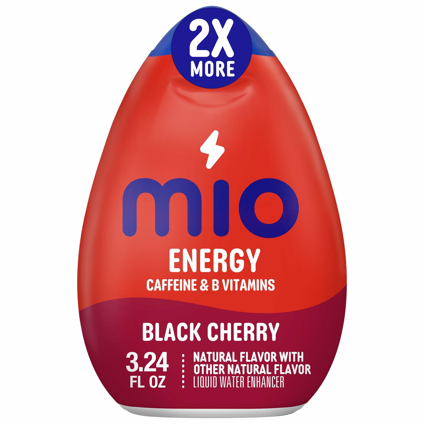 Mio Energy Liquid Water Enhancer Black Cherry 3.24 fl oz Bottle