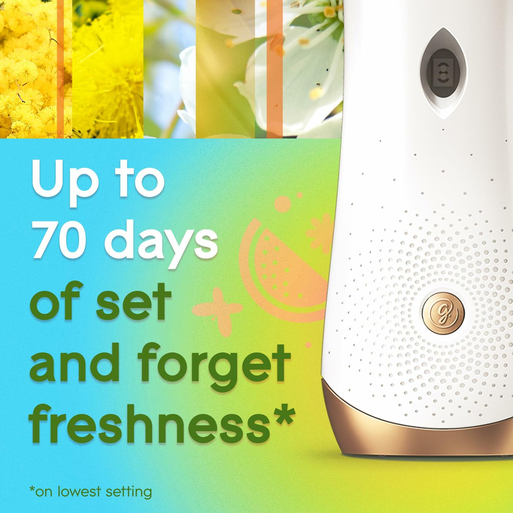 Glade Automatic Spray Refill Radiant Bloom Scented Air Freshener 6.2 Oz