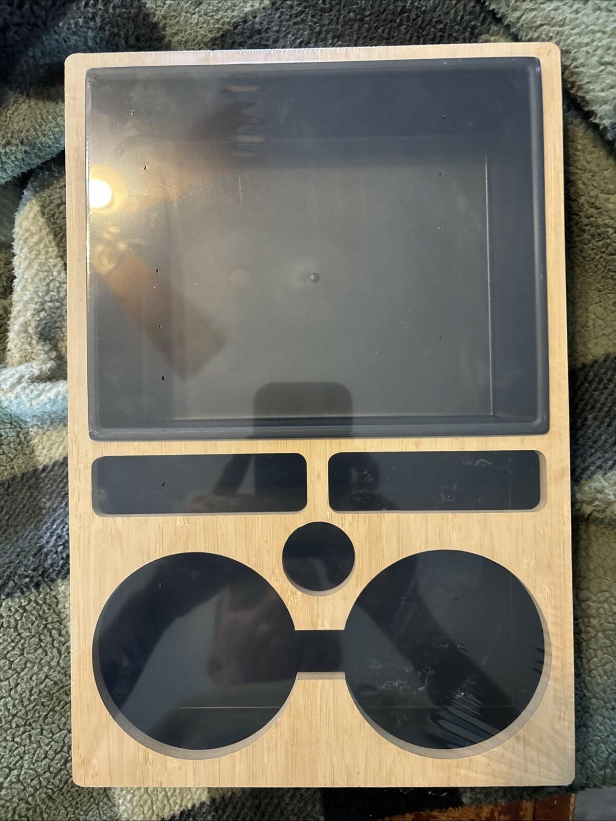 Target Couch Cup Holder Sofa Cozy Buddy Bed Drink Caddy Brown 12in x 8in