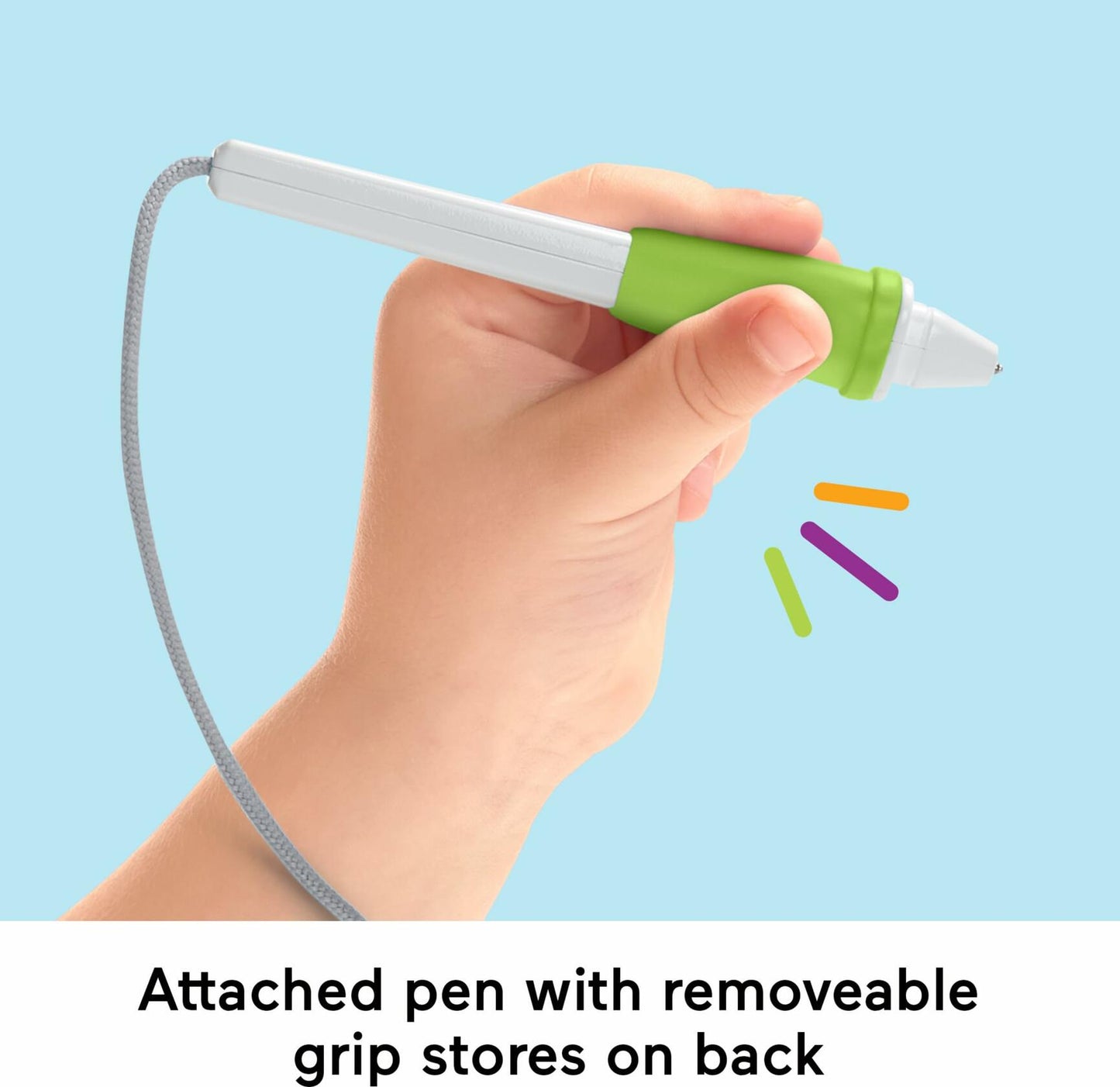 [Like New] Fisher-Price Alpha Slide Writer Magnetic Drawing Tablet Multicolor Kids 3+