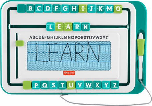 [Like New] Fisher-Price Alpha Slide Writer Magnetic Drawing Tablet Multicolor Kids 3+