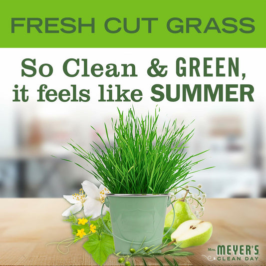 MRS. MEYER'S CLEAN DAY Liquid Hand Soap Fresh Cut Grass Scent 12.5oz