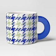 Room Essentials Stoneware 16oz Coffee Mug Cobalt Blue Green Ceramic