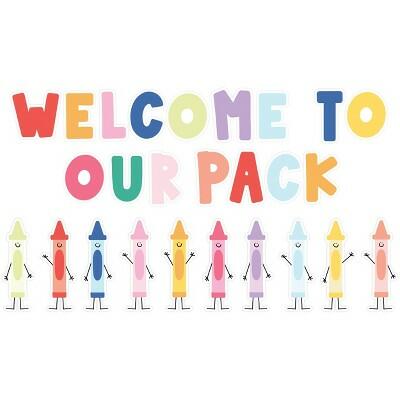 Callie Danielle Welcome Class Door Kit Teacher Supplies Multicolor