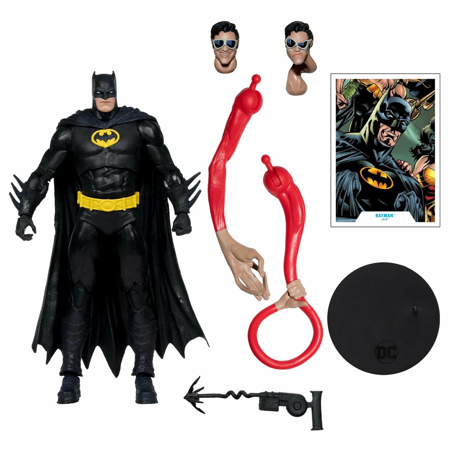 McFarlane Toys DC Multiverse Batman JLA 7in Build-A Figure Multicolor