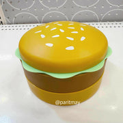 Target Bullseye's Playground Burger Bento Box 5.5"D x 3.3"H Plastic